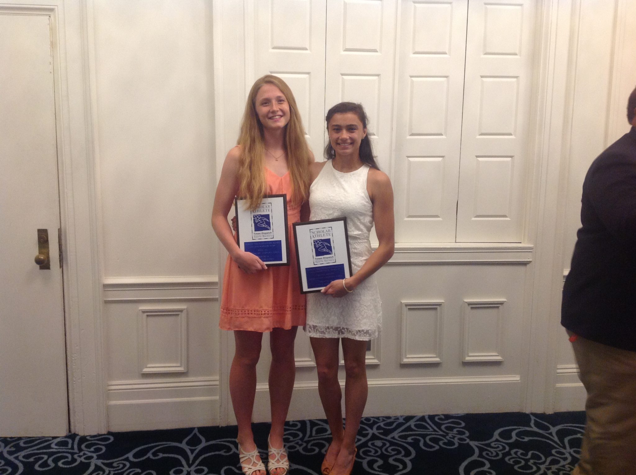 Emma Call and Shanthi Hiremath RTD Scholar Athletes of the Year