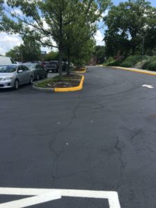 Resurfaced Parking Lot 2018