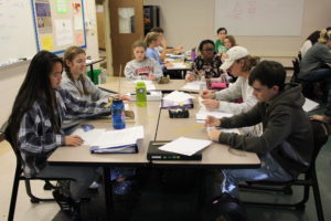 Students at Table