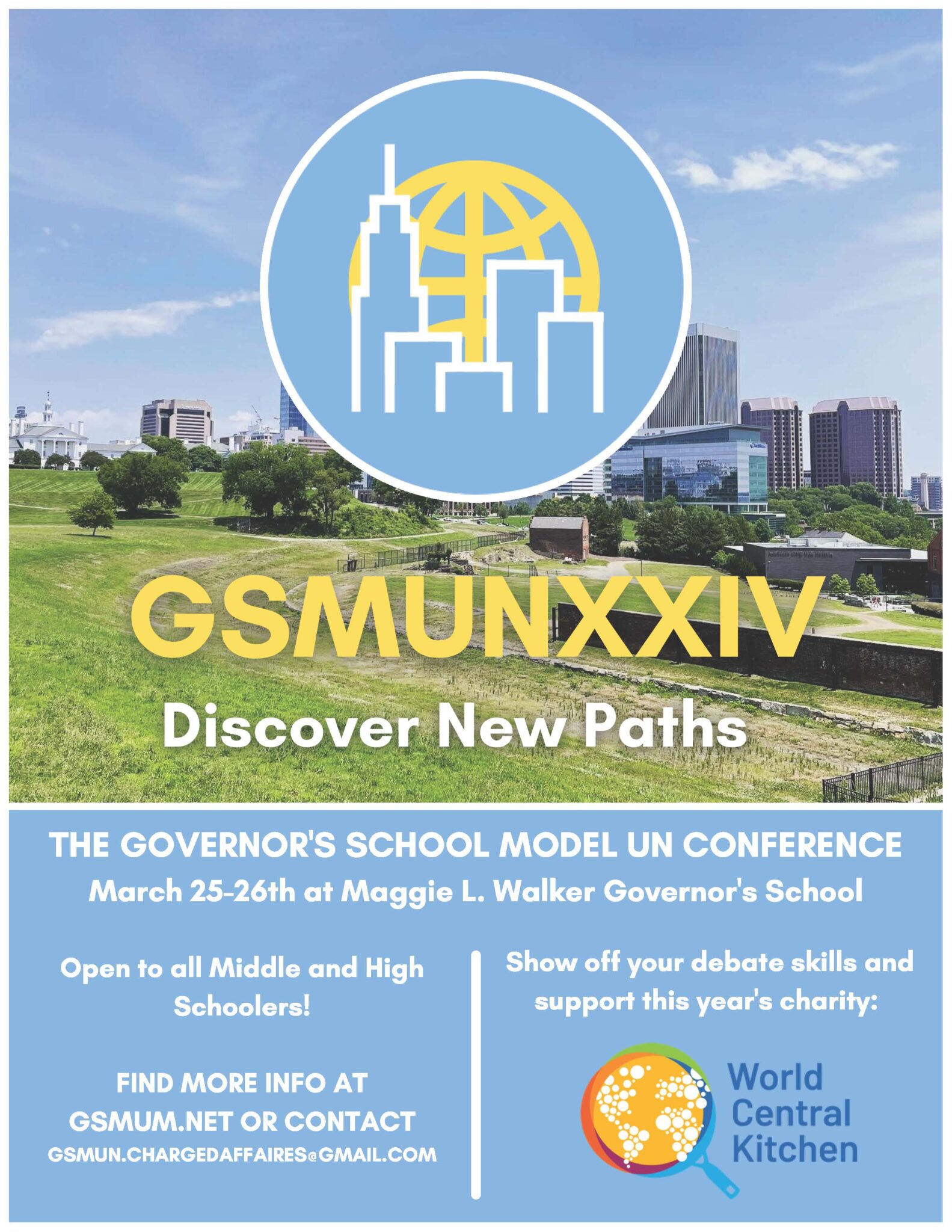 GSMUN XXIV Conference March 25 26 Maggie L Walker Governor s School