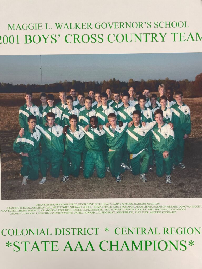 2001 Boys Track Team