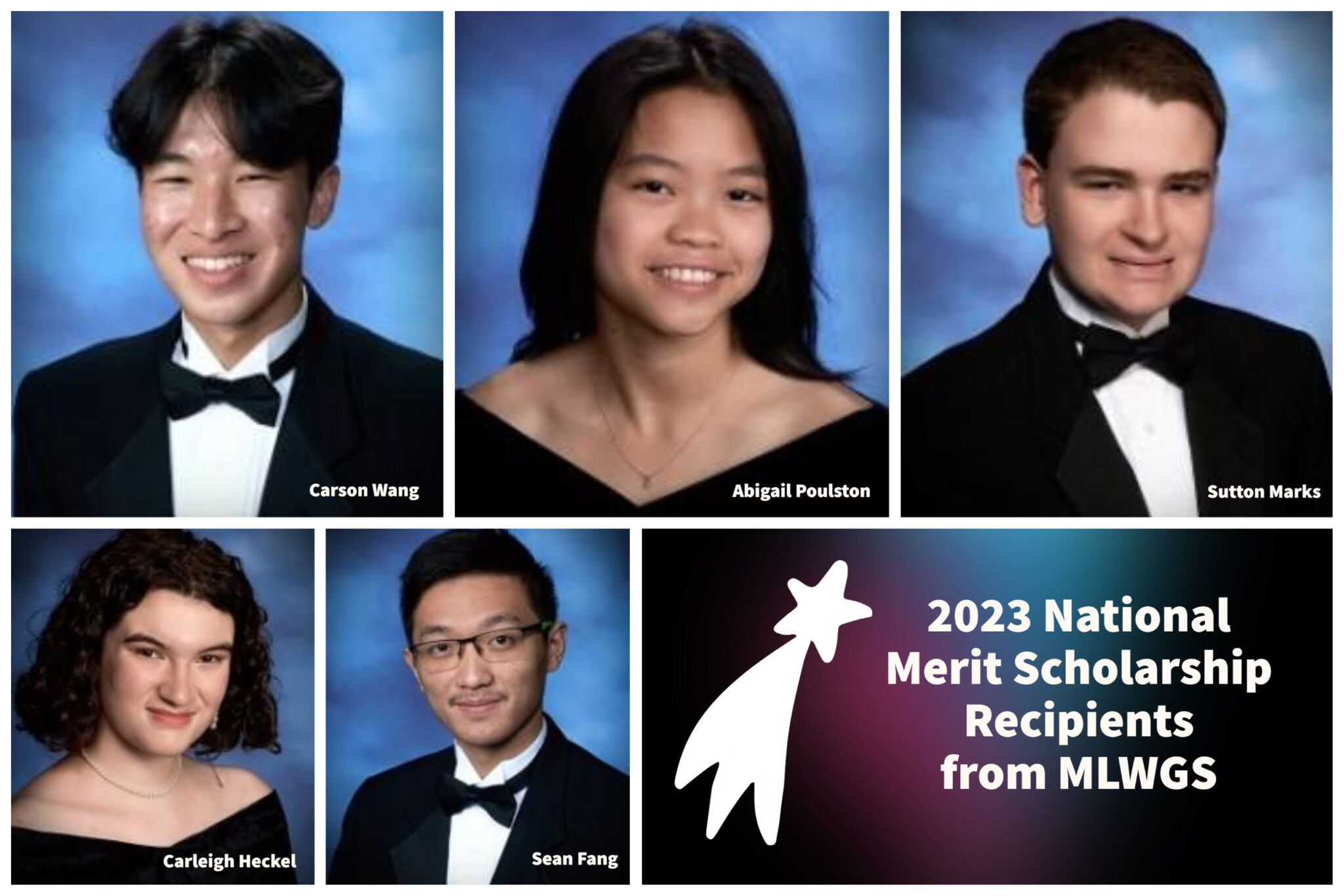 Five MLWGS Seniors Awarded National Merit Scholarships in 2023 Maggie