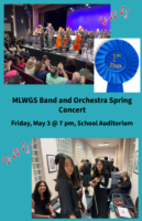Spring Band and Orchestra Concert on Friday, May 3 @ 7 pm