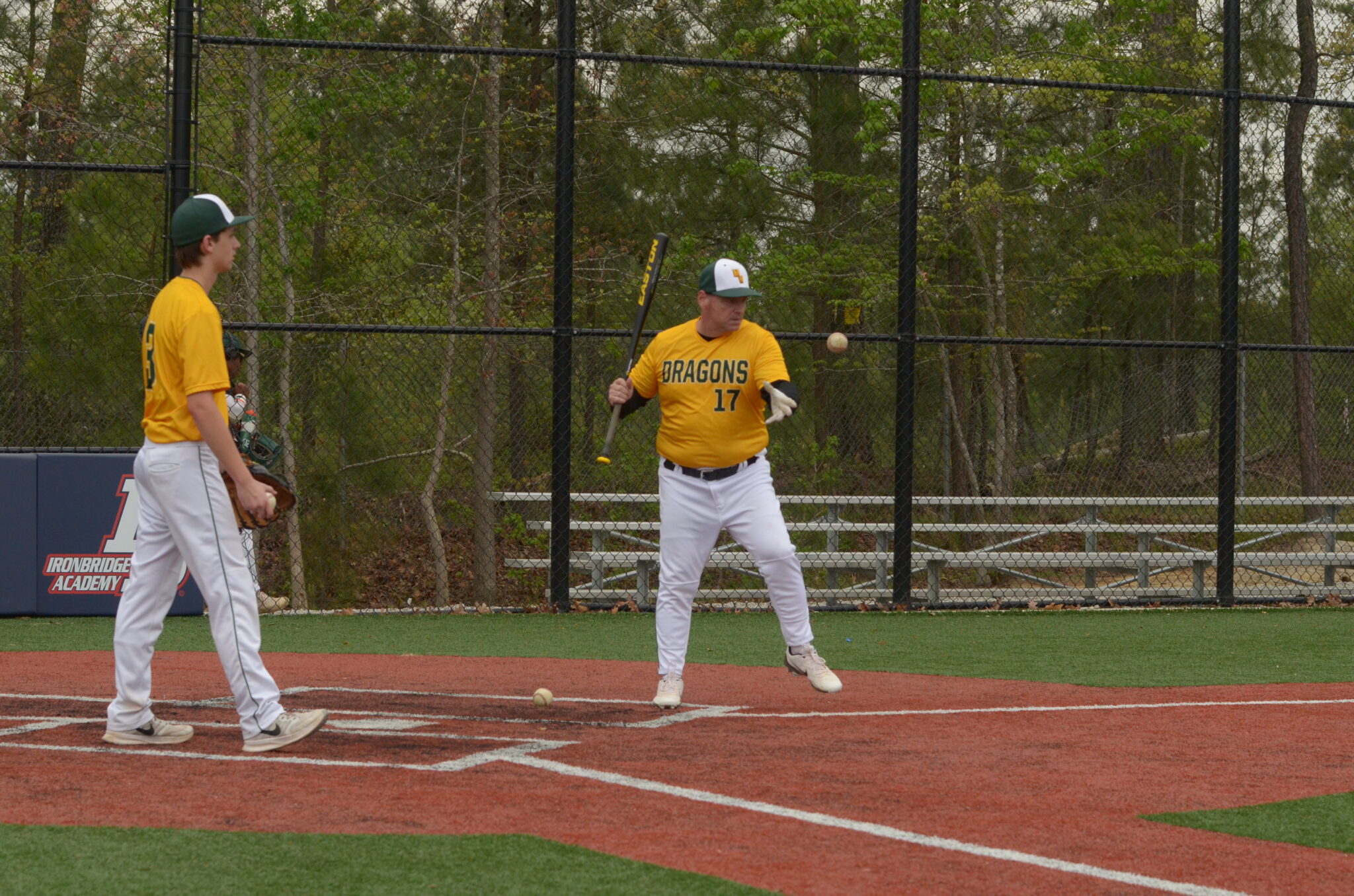 Coach Dan and baseball