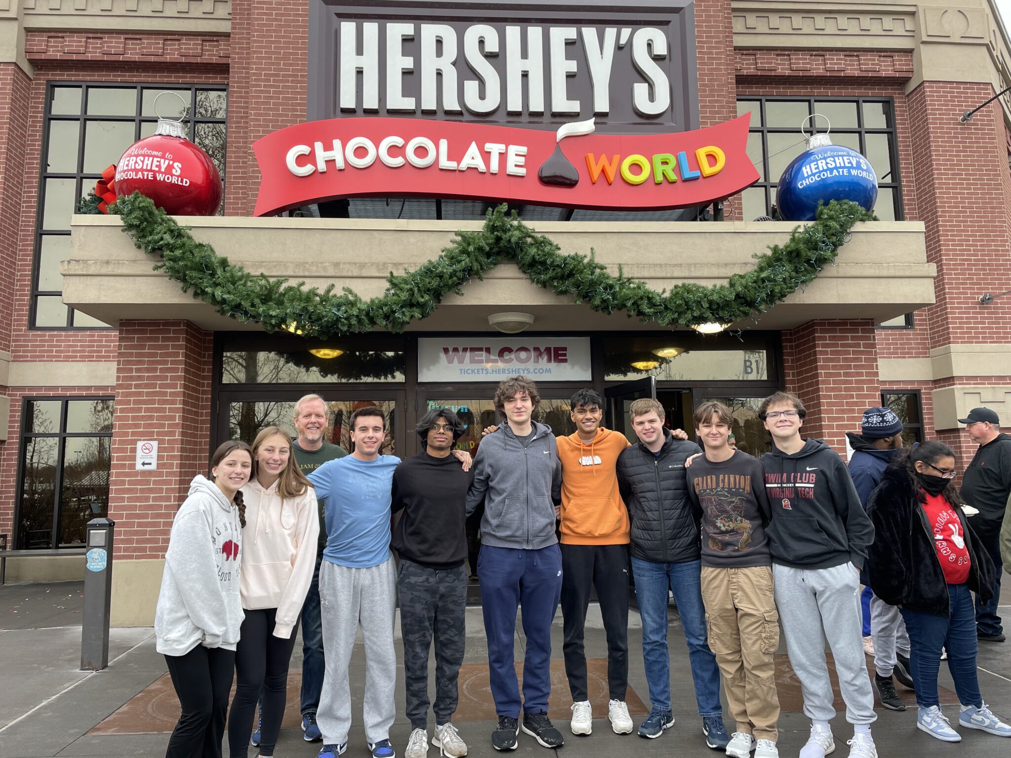 Senior Seminar Moneyball Class at Hershey's Headquarters