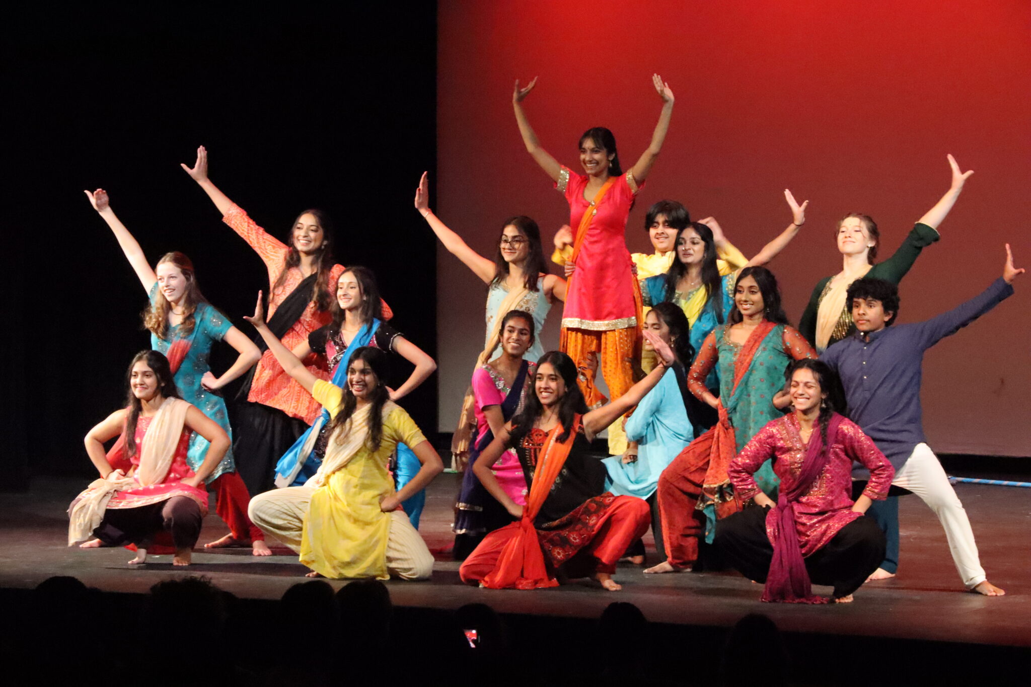 Multicultural Assembly dancers 2024