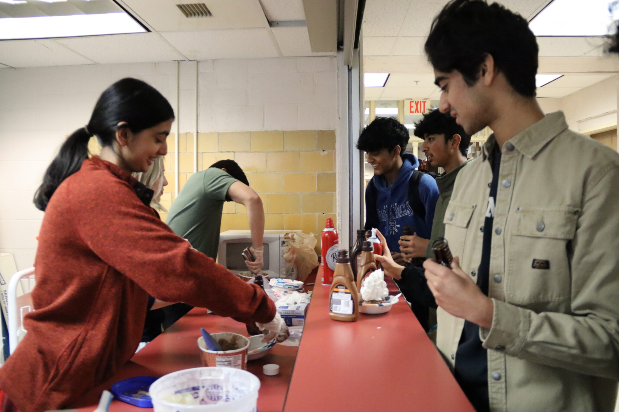 Selling Ice Cream to students