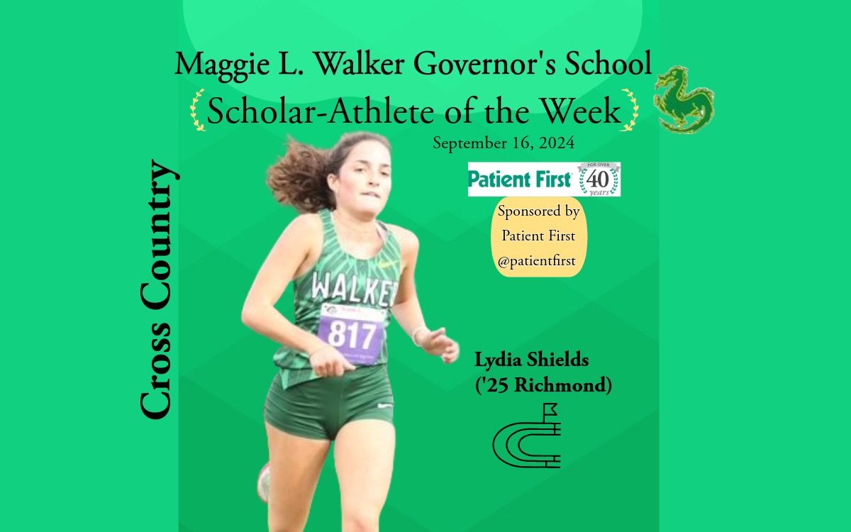 MLWGS Scholar-Athlete of the Week, September 16, 2024 (wk #1), Lydia Shields-Cross Country