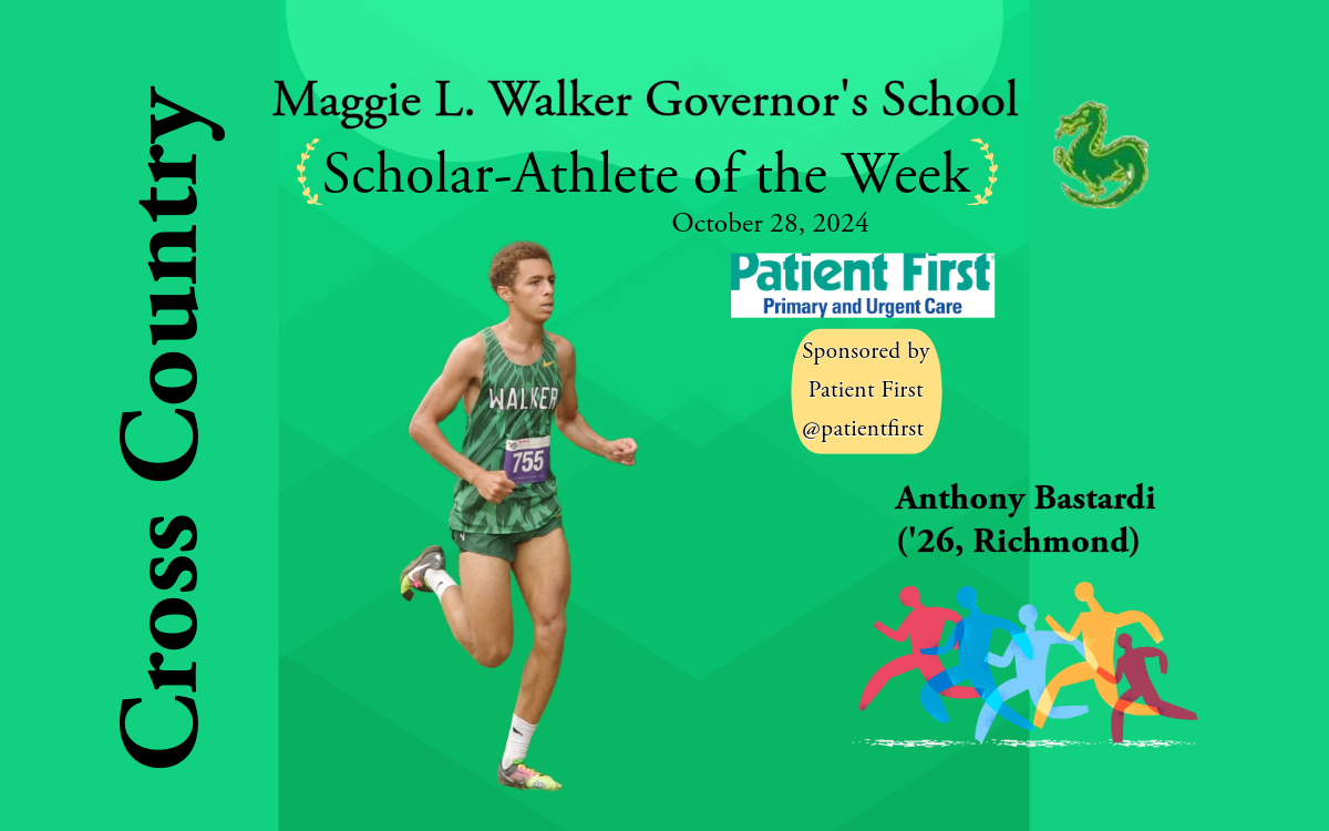 MLWGS Scholar-Athlete of the Week, October 28, 2024 (wk #6), Anthony Bastardi – XC