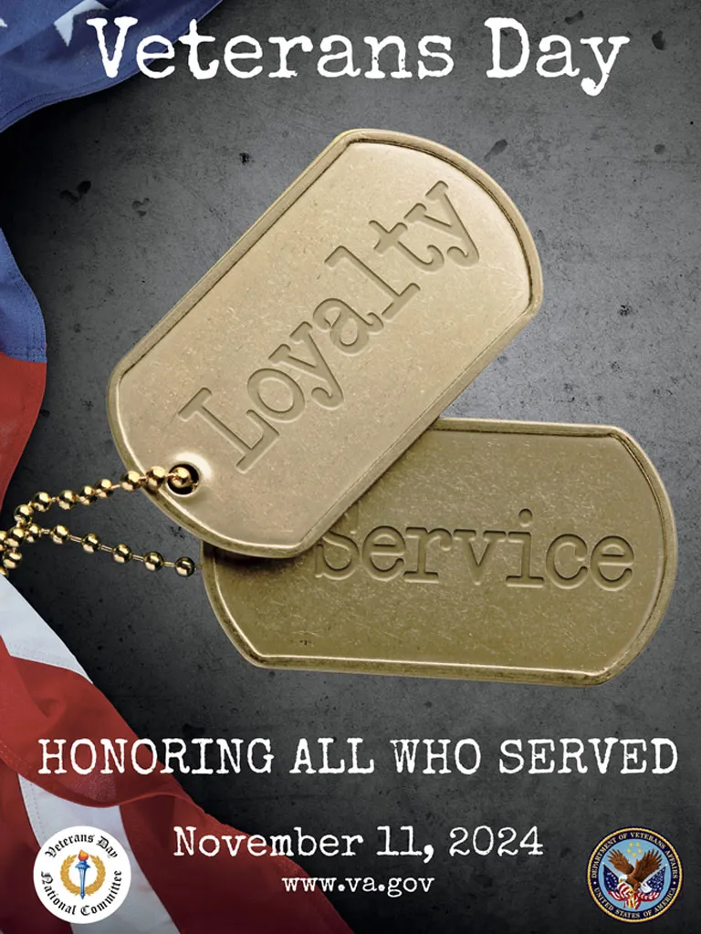 Honoring those who serve our nation on Veterans Day, November 11