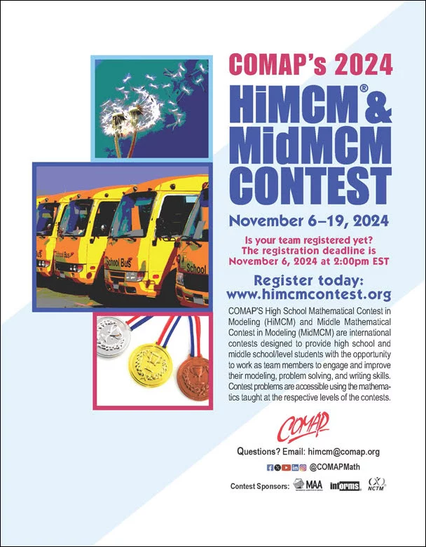 Math Modeling Dragons take on the COMAP HiMCM  contest