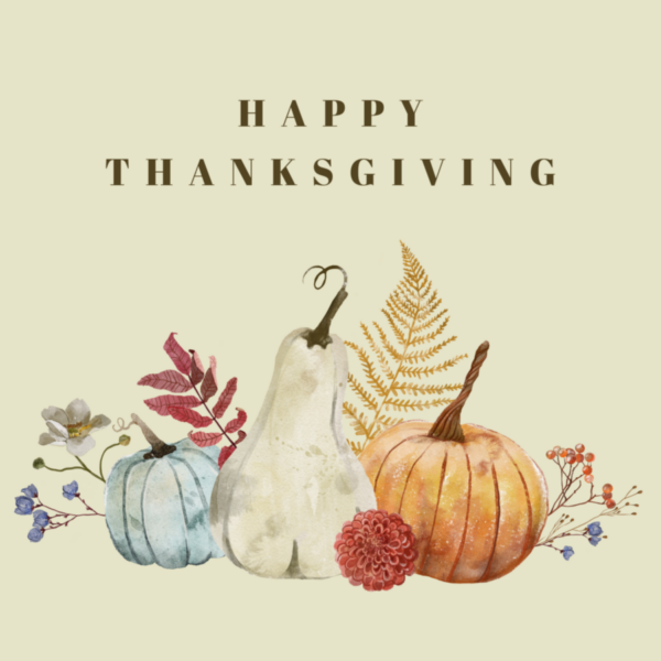 Happy Thanksgiving to the MLWGS community