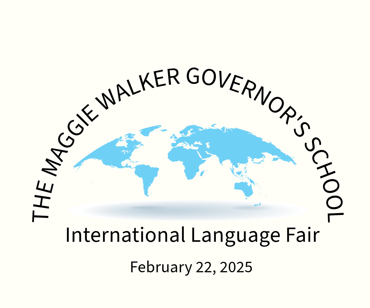 The MLWGS International Language Fair for middle schoolers is on Saturday, Feb 22