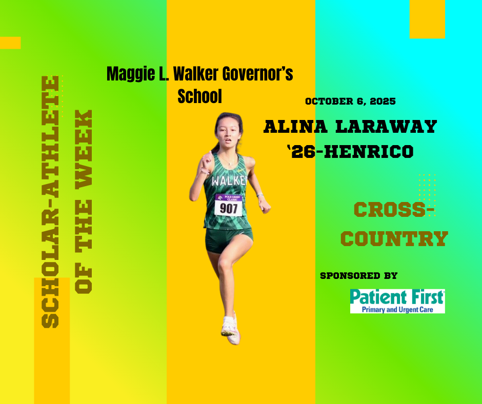 MLWGS Scholar-Athlete of the Week, October 6, 2025-Alina Laraway, Henrico