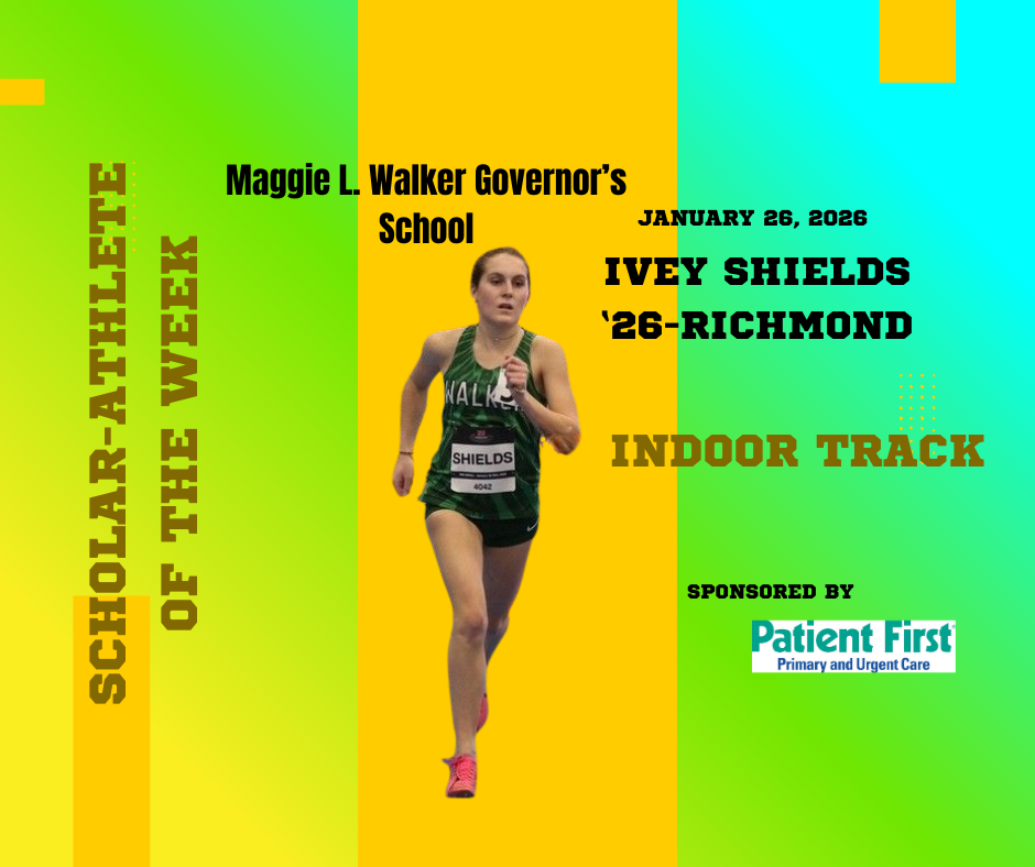 MLWGS Scholar-Athlete of the Week, January 26, 2026-Ivey Shields, Richmond