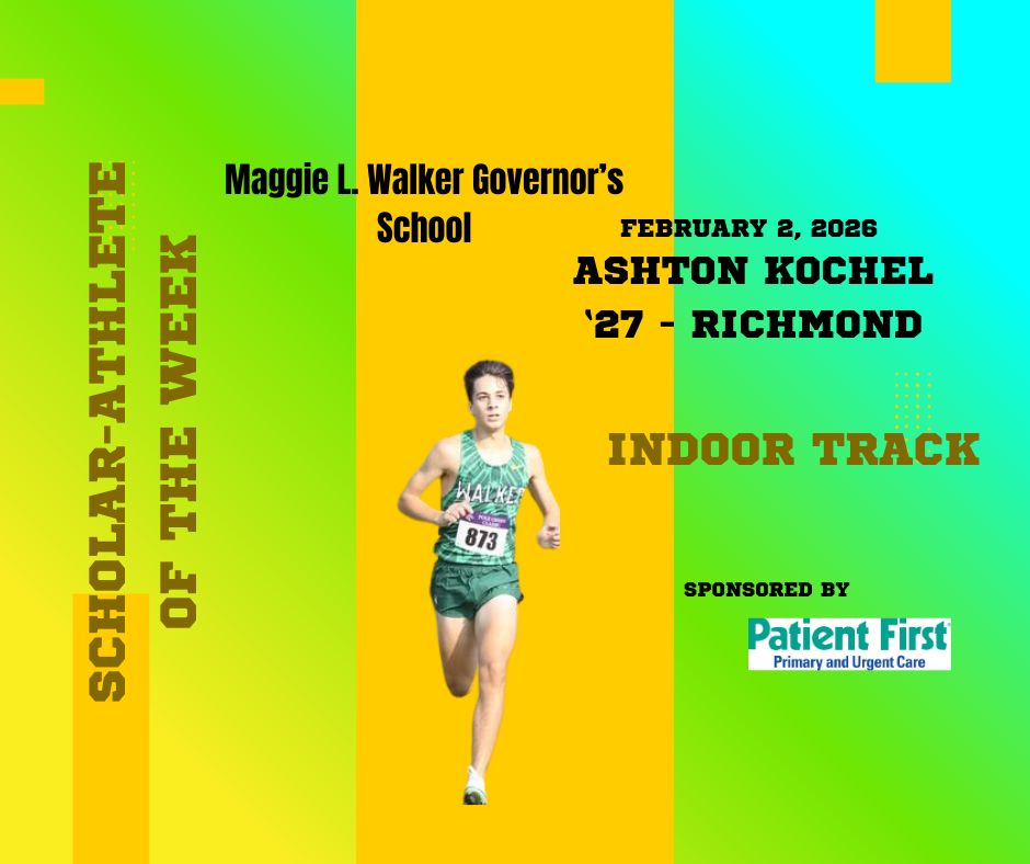 MLWGS Scholar-Athlete of the Week, February 2, 2026-Ashton Kochel, Richmond