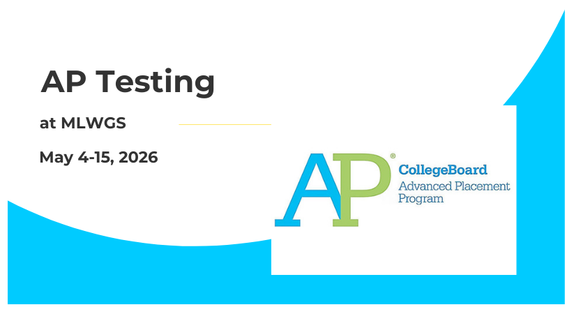 AP Exams: Monday, May 4th through Friday, May 15th