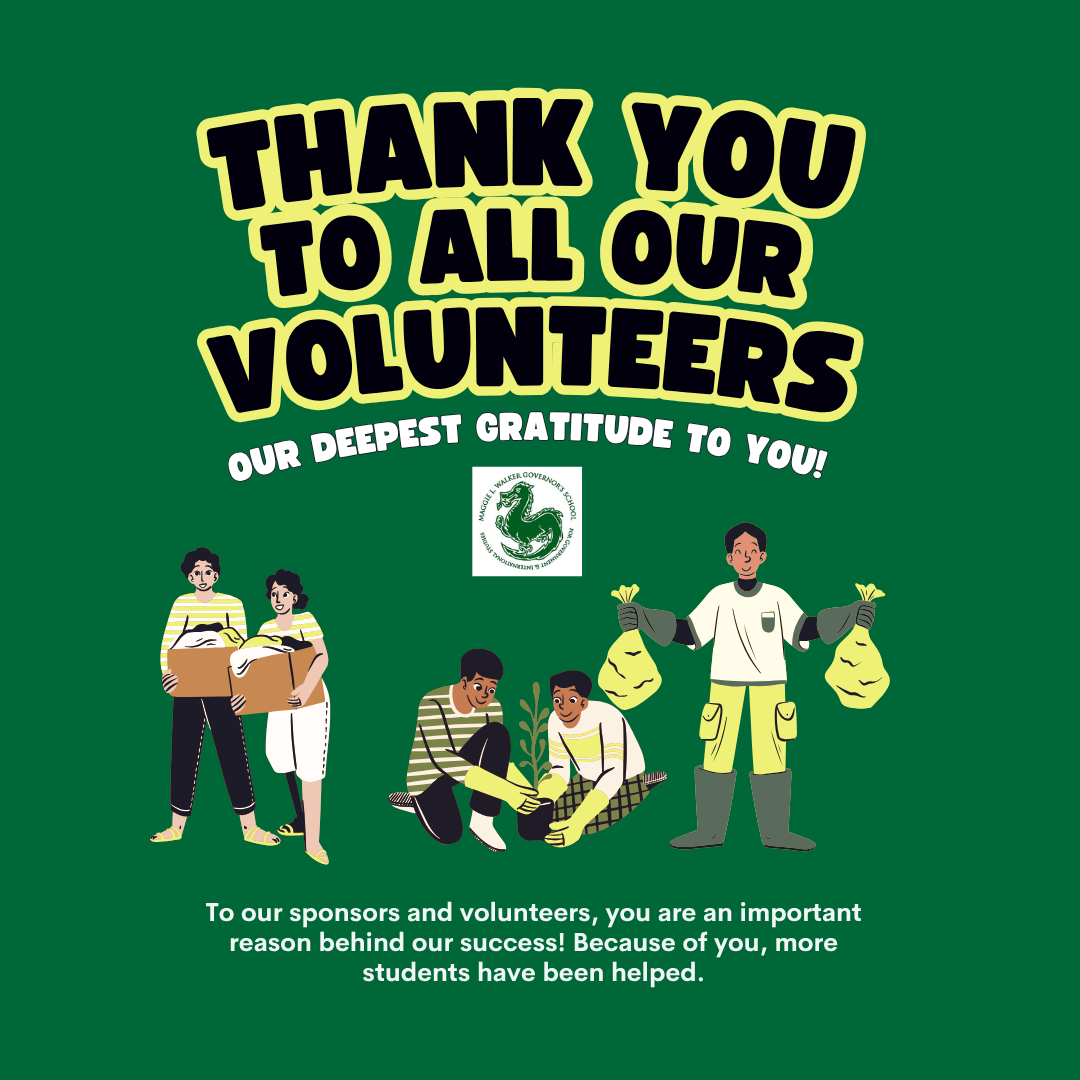 Volunteer Appreciation Dinner at MLWGS, April 23 @ 5:30 pm