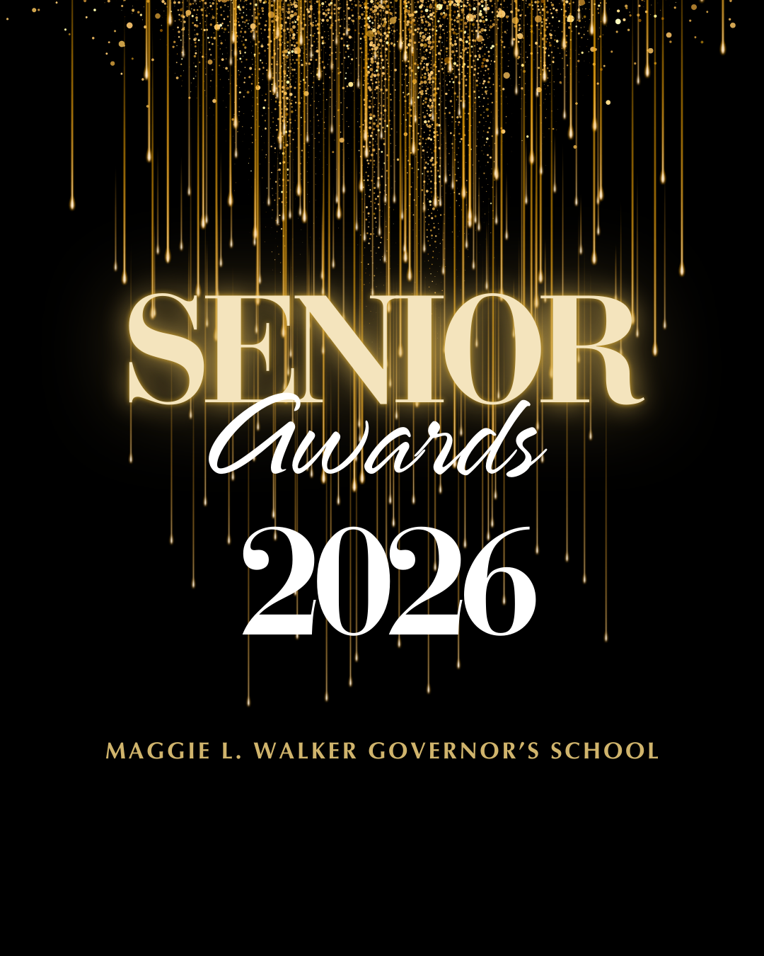 Senior Awards Assembly: Monday, May 11th 1:30 pm, Auditorium